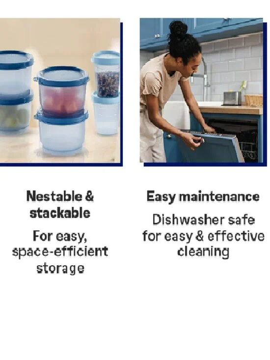 Tupperware Snack Cups 4x 4oz White Containers w/ Red Seals OR Sheer w/Pink Seals - Picture 9 of 12